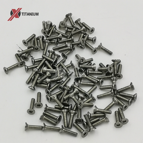 M2X8 Countersunk Torx Titanium Screws